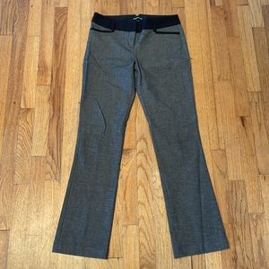 Express Low-Rise Grey Columnist Slacks 2 Regular